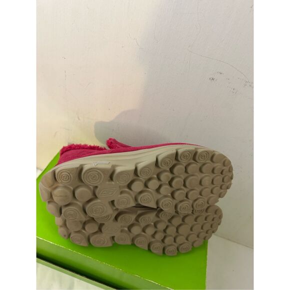 Skechers womens size 8 #13692 on the go no laces shoes red boots memory foam vst - Picture 6 of 12